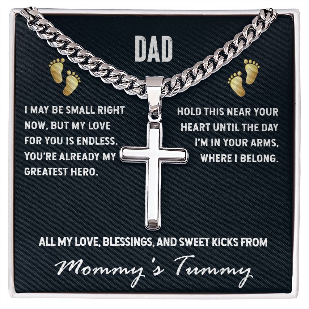 To My dad- Mini Me Necklace