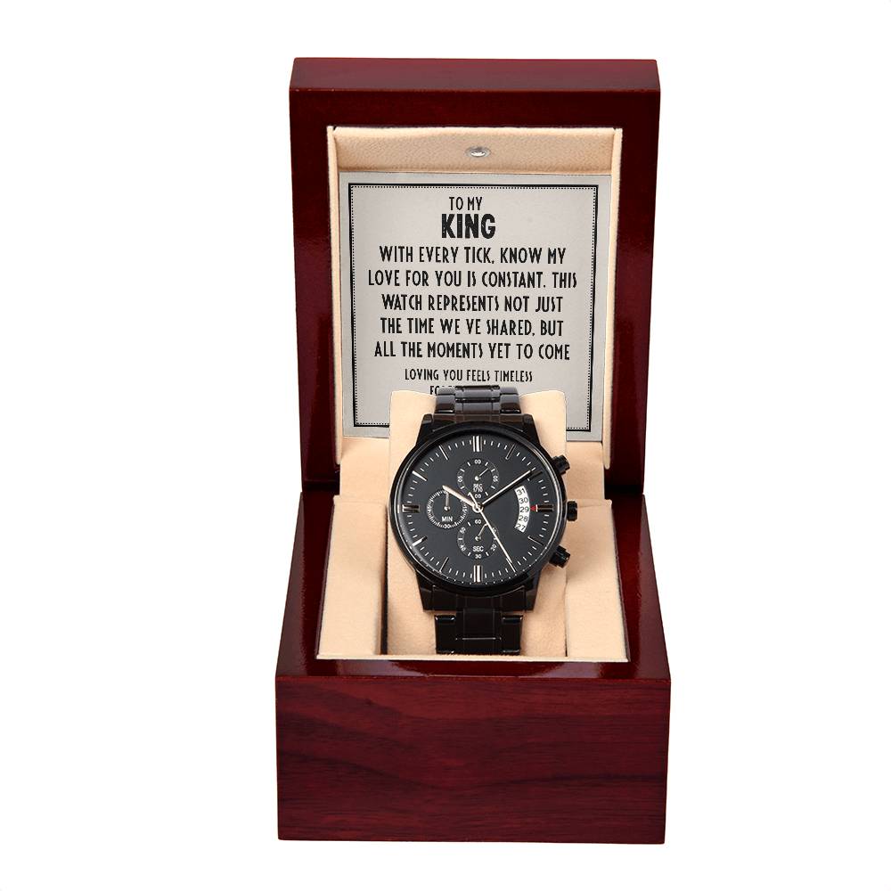 To Husband- Kings Timepiece